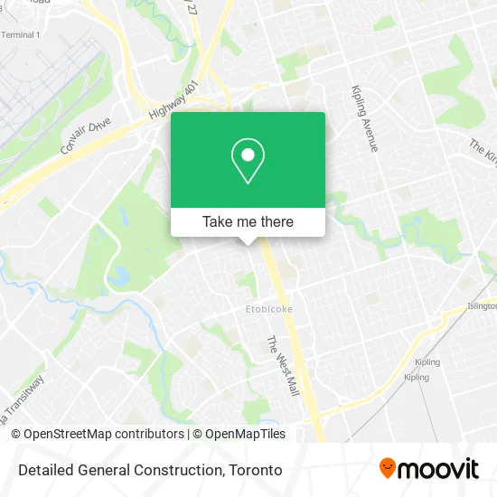 Detailed General Construction map