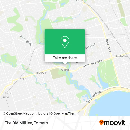 The Old Mill Inn map