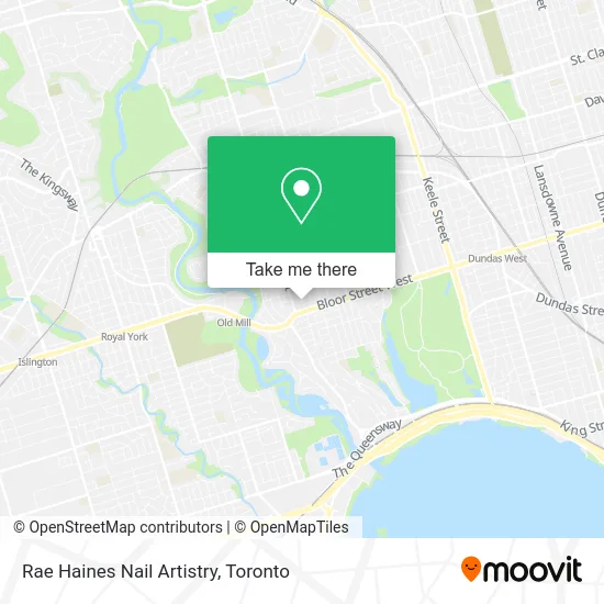 Rae Haines Nail Artistry map