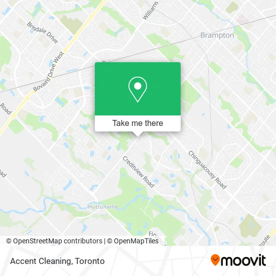 Accent Cleaning map