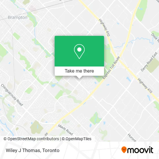 Wiley J Thomas map