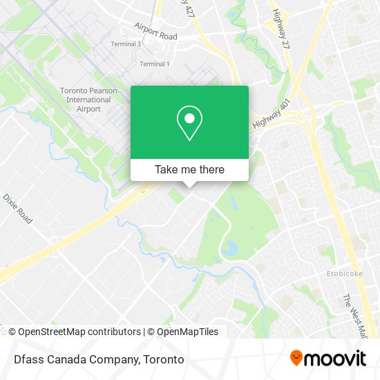 Dfass Canada Company map