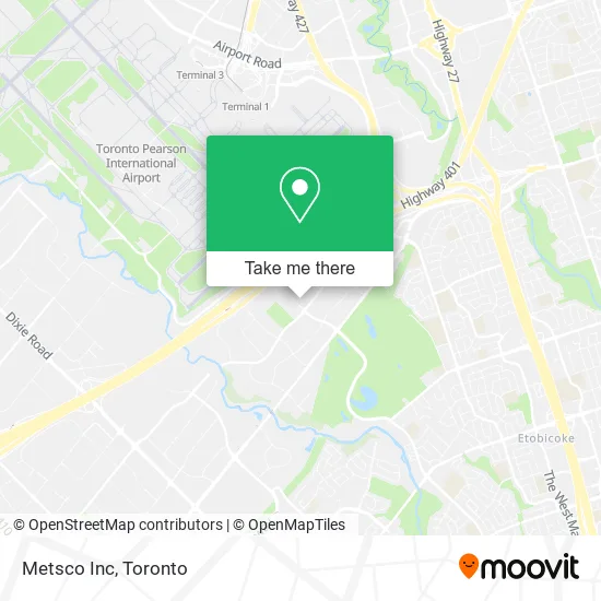 Metsco Inc map