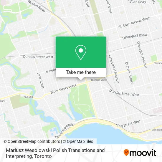 Mariusz Wesolowski Polish Translations and Interpreting map