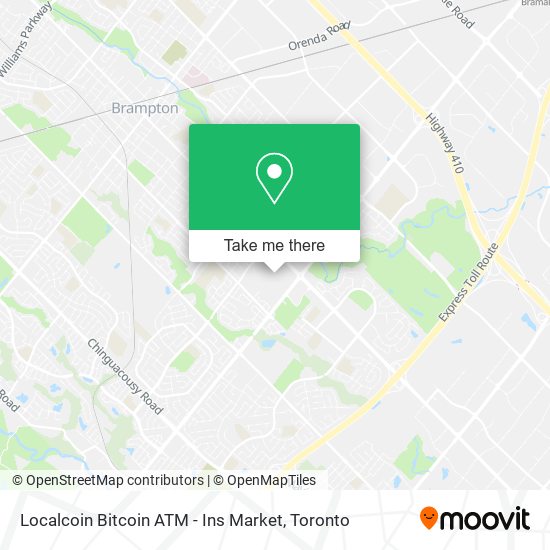 Localcoin Bitcoin ATM - Ins Market map