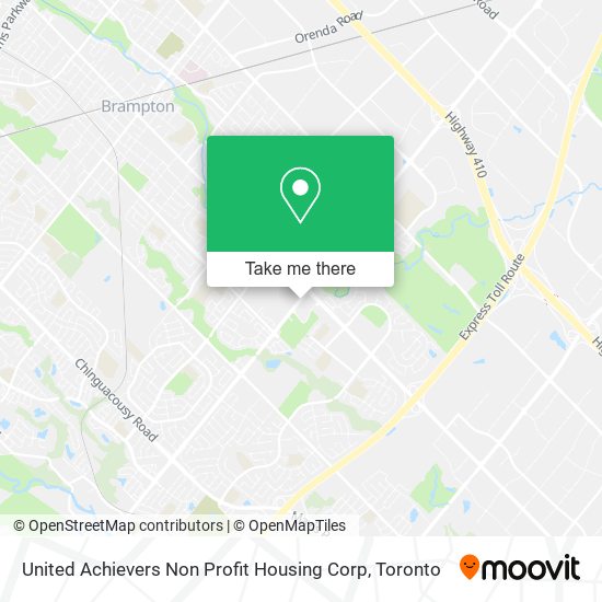 United Achievers Non Profit Housing Corp map
