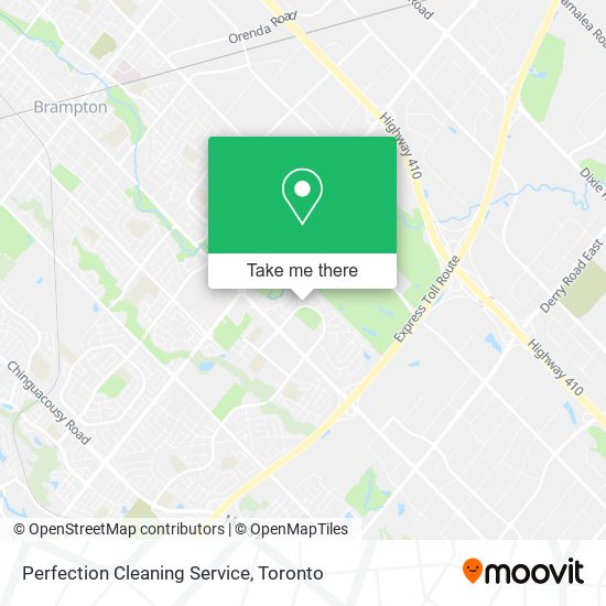 Perfection Cleaning Service map