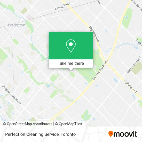 Perfection Cleaning Service map