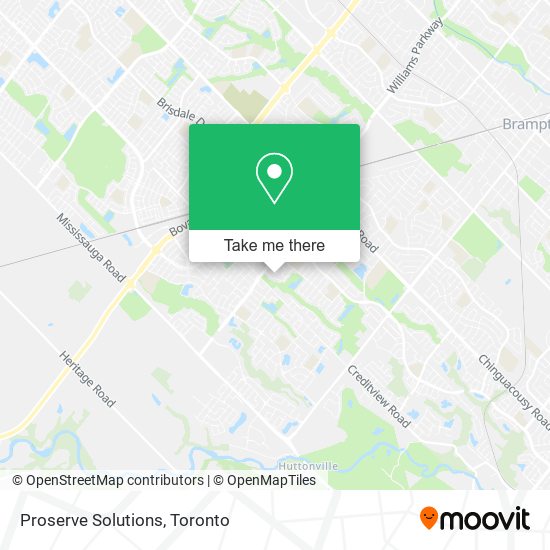 Proserve Solutions map