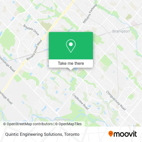 Quintic Engineering Solutions map