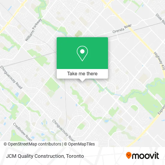 JCM Quality Construction map