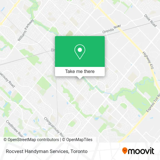 Rocvest Handyman Services map