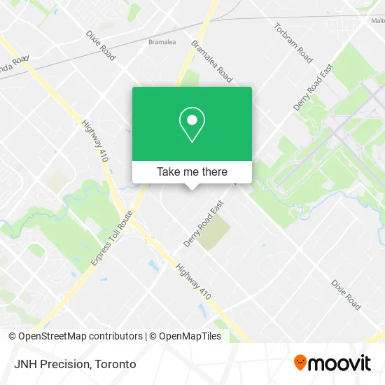 JNH Precision map