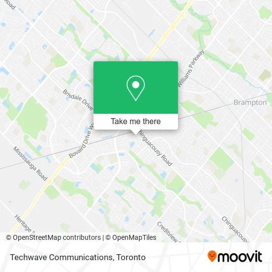 Techwave Communications map