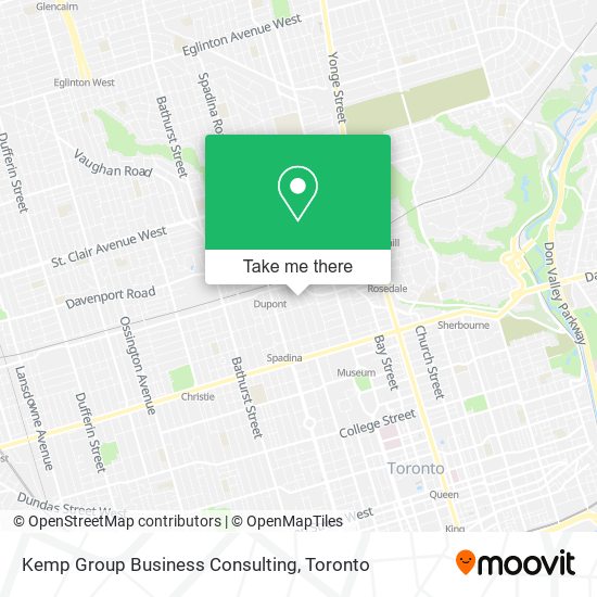 Kemp Group Business Consulting map