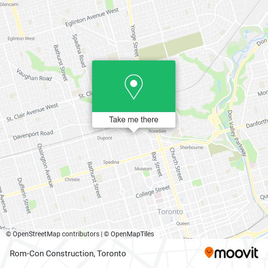 Rom-Con Construction map