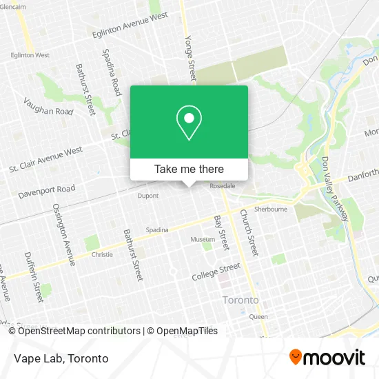 Vape Lab map