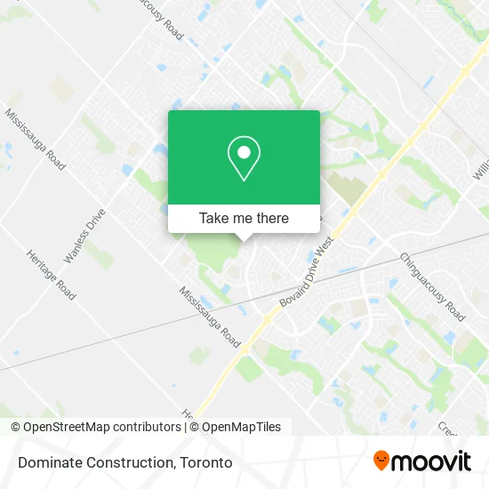 Dominate Construction map