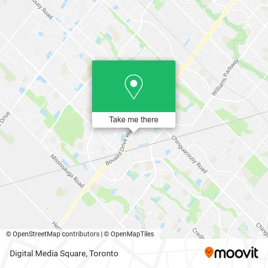 Digital Media Square map