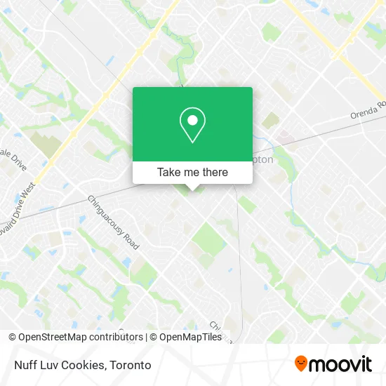 Nuff Luv Cookies map