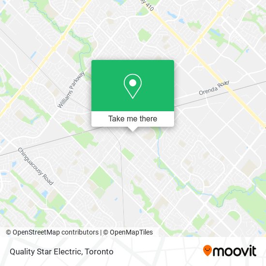 Quality Star Electric map