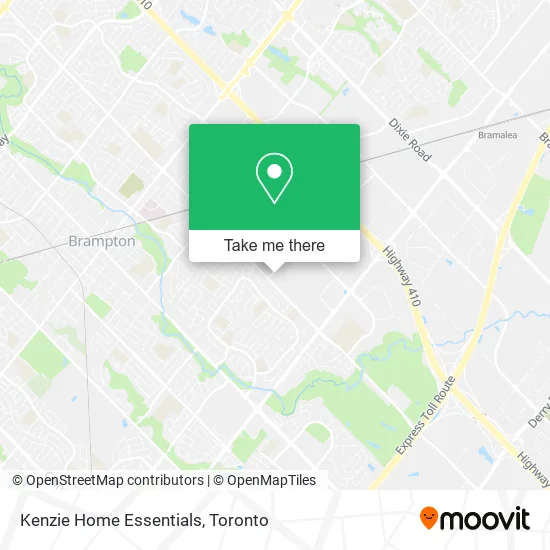 Kenzie Home Essentials map
