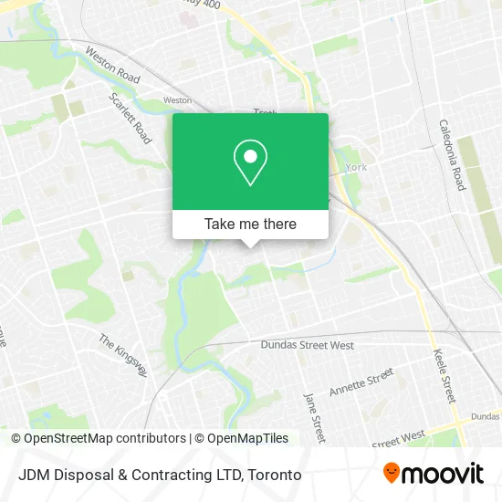 JDM Disposal & Contracting LTD map