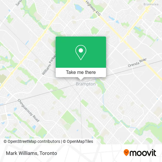 Mark Williams map