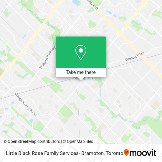 Little Black Rose Family Services- Brampton plan
