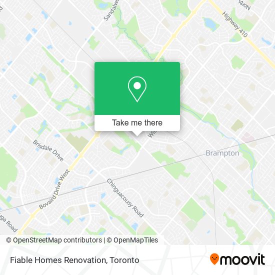 Fiable Homes Renovation map