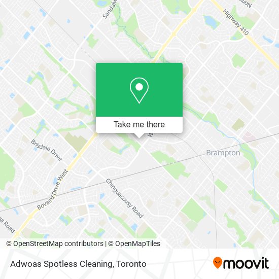Adwoas Spotless Cleaning map