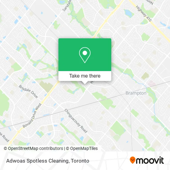 Adwoas Spotless Cleaning map