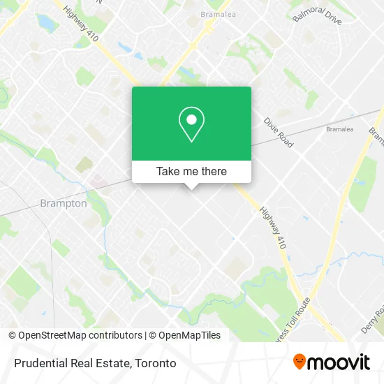 Prudential Real Estate map