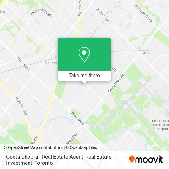 Geeta Chopra - Real Estate Agent, Real Estate Investment map