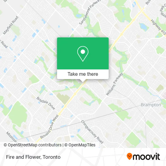 Fire and Flower map