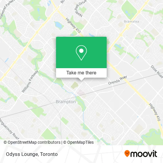 Odyss Lounge map