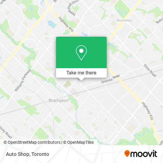 Auto Shop map