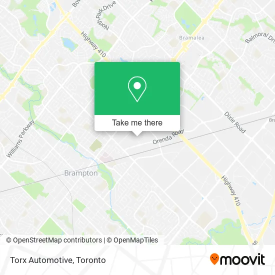 Torx Automotive map