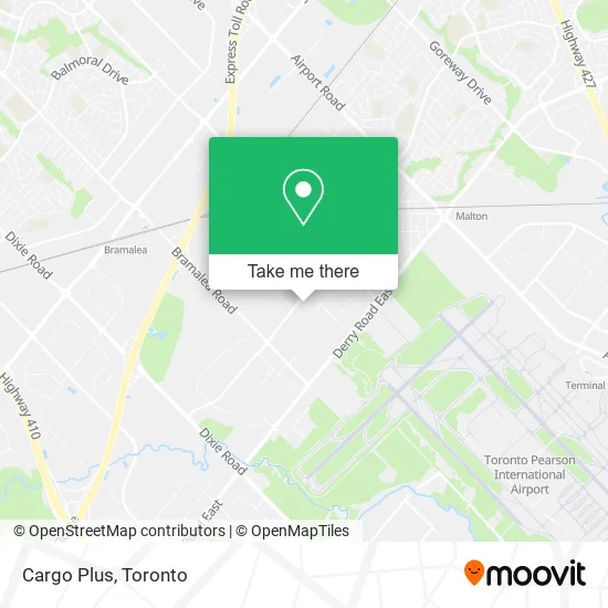 Cargo Plus map