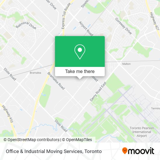 Office & Industrial Moving Services plan