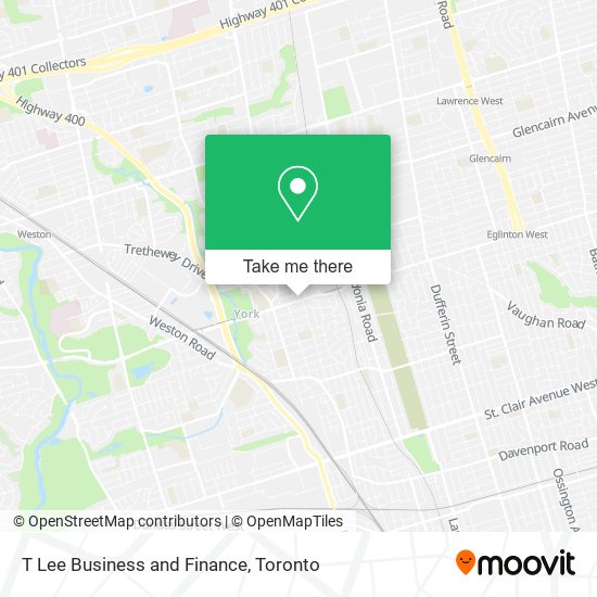 T Lee Business and Finance map