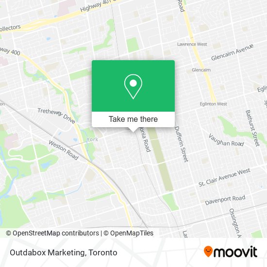 Outdabox Marketing map
