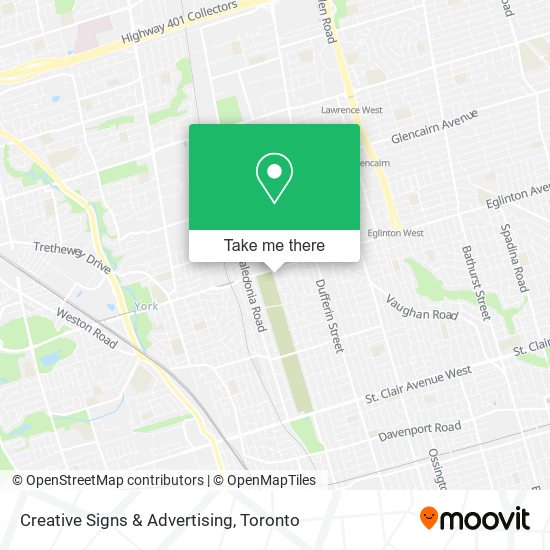 Creative Signs & Advertising map