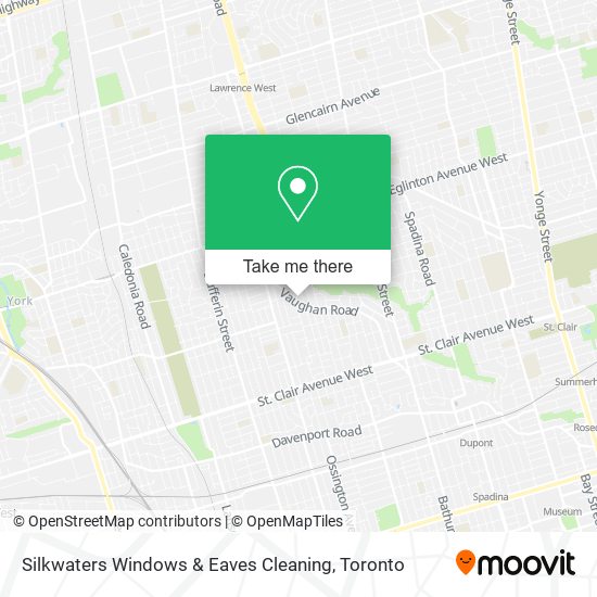 Silkwaters Windows & Eaves Cleaning map