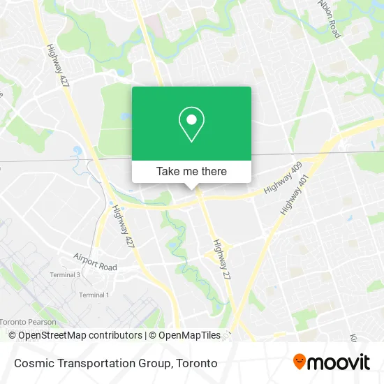Cosmic Transportation Group map