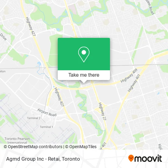 Agmd Group Inc - Retai map