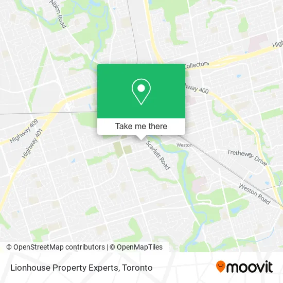 Lionhouse Property Experts map