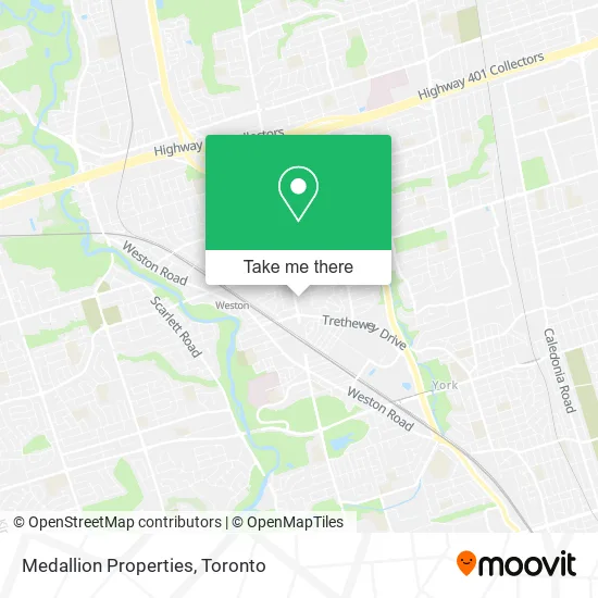 Medallion Properties map