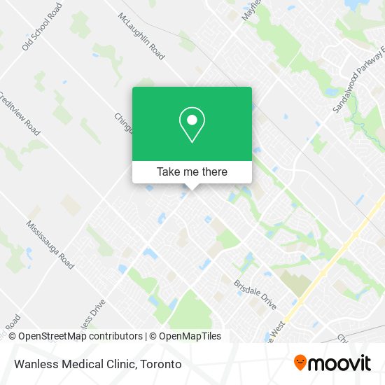 Wanless Medical Clinic map