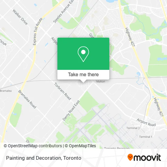 Painting and Decoration map